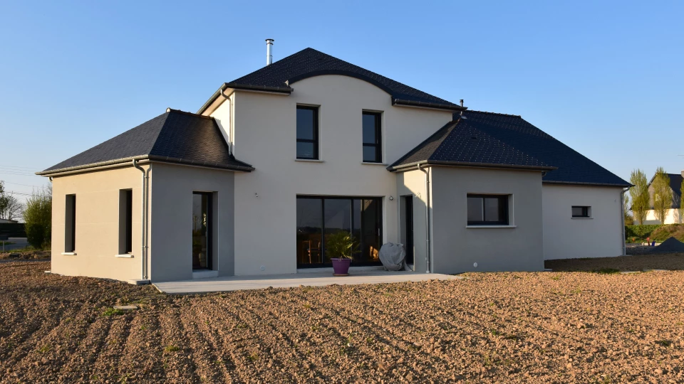 Maison neuve contemporaine